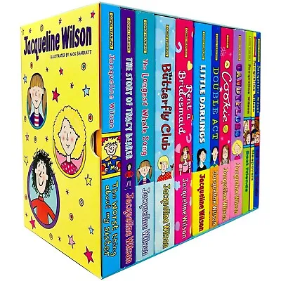 Jacqueline Wilson 12 Books Collection Box Set Pack Tracy Beaker Butterfly Club • £22.75