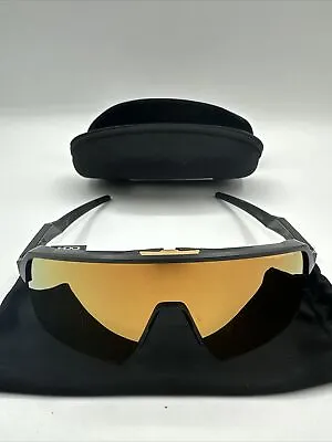 Oakley Sutro Lite 138mm Shield Sunglasses With Matte Carbon Frame And Prizm 24K • $89.99