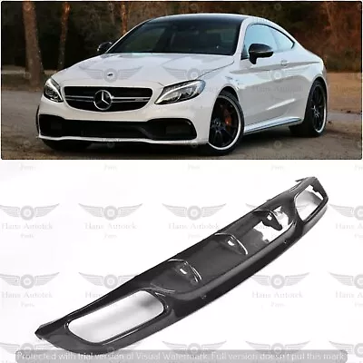 Carbon Fibre Rear Diffuser For Mercedes-benz C-class C205 A205 C63s Amg (16-18) • $699.95