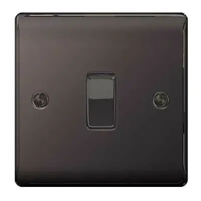 £6.14 • Buy BG Nexus Metal Black Nickel Light Switches, USB Plug Sockets, Dimmers & More!