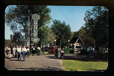 New York NY Postcard Canandaigua Roseland Park Finger Lakes Mini Golf Chrome • $6.99