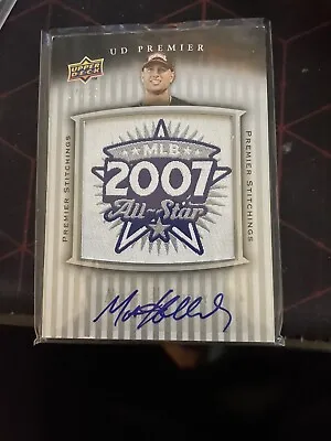 Matt Holliday 2008 Upper Deck Premier Stitchings Autograph Card 24/25! Col Stl • $32