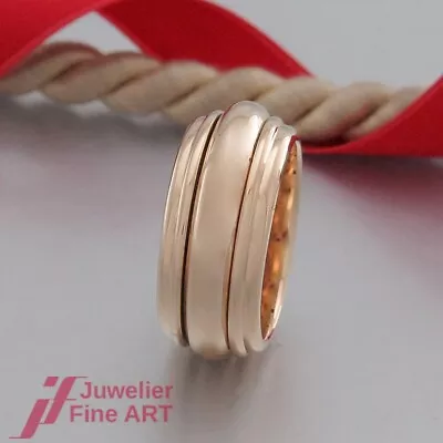 Ring - Center Ring Rotating - No Facing - Finish Polished - 18K/750 Yellow Gold • £1732.70
