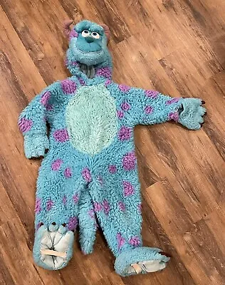Sully Costume Monsters Inc Disney Store Pixar Life Plush Child Size Xs Original • $72