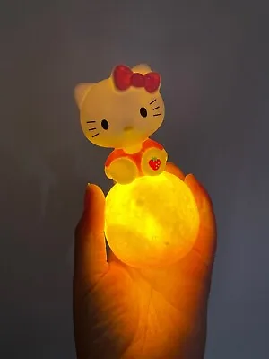 Hello Kitty Night Light Glowing Childrens Toy Cute Bedside Lamp Gift • £7.99