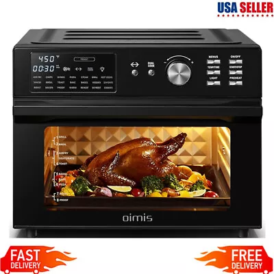 Air Fryer Toaster New Oven 21-in-1 Extra Large Countertop Convec Safe Rotisserie • $239.39
