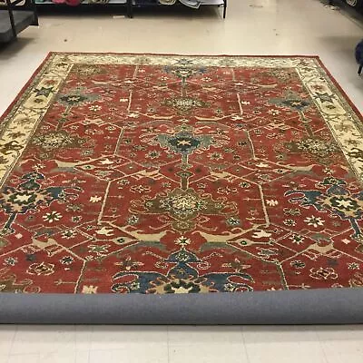$250 • Buy New William Morris 2.5x9 3x5 5X8 8X10 9X12 Channing Rust Wool Area Rugs CHE7