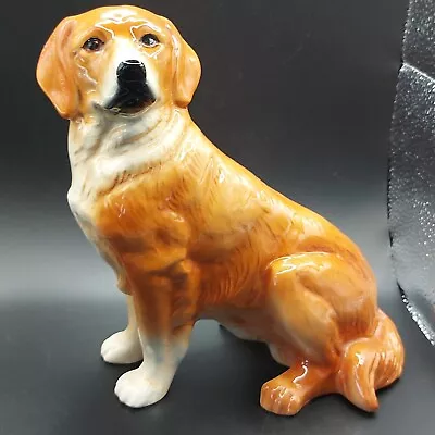 Vintage Handmade Ceramic Dog Made In England  • $27.08