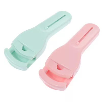  2 Pcs Plastic Long Handle Eyelash Curler Miss Clipper Mini Hair Crimper • $8.15