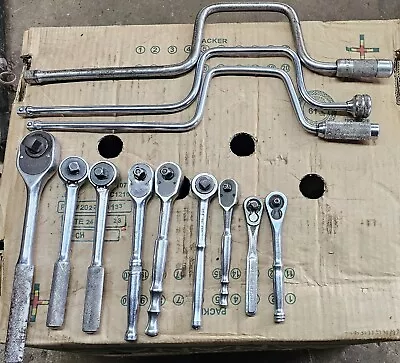 8 Ratchet3 Speed Wrench Combo Lot 1/43/81/2 In Drive.  • $250