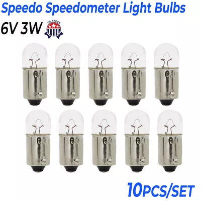 6 Volt 3 Watt Speedo Speedometer Light Bulbs 6V3W For Honda ST90 CT70 CT110 US • $12.99