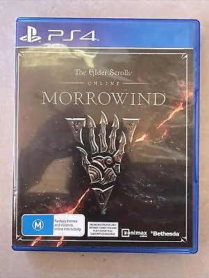 The Elder Scrolls Online (Sony Playstation 4 PS4 Game | Disc MINT | VGC) • $7.95