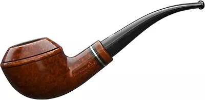 NEW ! MASTRO DE PAJA BELLA 1 SMOOTH BENT RHODESIAN 9MM BRIAR PIPE Pfeife • $144.90