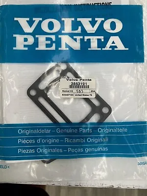 Volvo Penta New OEM EXHAUST MANIFOLD RISER ELBOW GASKET KIT 3863191 • $15.98