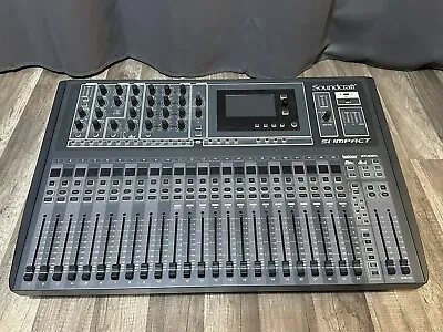 Soundcraft Si Impact DSP 80-Ch. Soundboard Mixing Console Mixer 4 Church/School • $2500