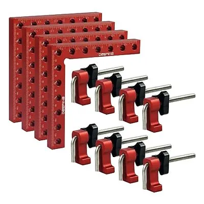 90 Degree Positioning Squares Right Angle Clamps 5.5 X 5.5Aluminum Alloy Wood • $45