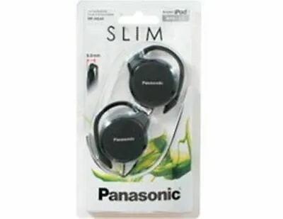 £7.49 • Buy Panasonic Slim Clip-on Stereo Earphones Headphones PA-RP-HS46E-K Black For Mp3