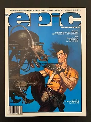 Epic Illustrated #33 *high Grade!* (1985) Last Galactus Story!  Lots Of Pics! • $29.95