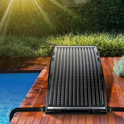 Solar Pool Heater Swimming Pool With 2 Adapters Solar Water Heater • $180.99