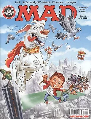 Mad Magazine #24 Vf/nm Dc Hohc 2022 • $3.50