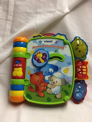 $7.99 • Buy VTech Rhyme And Discover Nursery Rhyme Book 