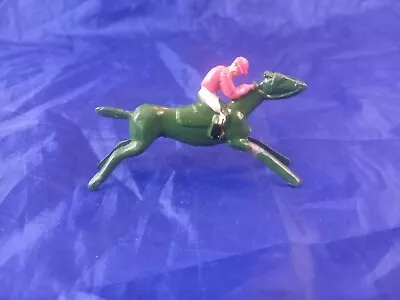 Vintage Chad Valley Escalado Racing Game Spare GREEN Horse Metal Lead Heavy 80g • £10