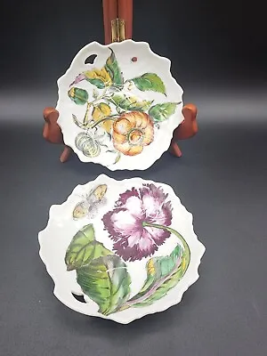 A Mottahedeh Design The Exotic Plant Plates Set Of 2  • $60.79