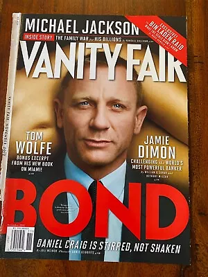 Vanity Fair Bond Daniel Craig Issue November 2013 Cover  Only  • $18.21