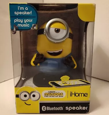 NEW IHome Minions The Rise Of Gru STUART Bluetooth Wireless Mini Speaker  • $23.87