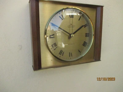 Junghans Wall Clock 1960/70s. • £25