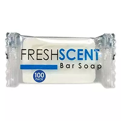 Freshscent 0.5 Oz Bar Soap [100 Pack] Hotel Travel Size  Assorted Sizes  • $19.22