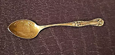 Vintage Salt Lake Mormon Temple Sterling Silver Souvenir Spoon • $25