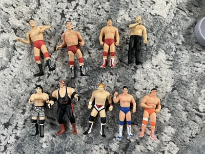 $60 • Buy All Japan Pro Wrestling Yujin Figure Lot Akiyama Kobashi Vader Taue Baba