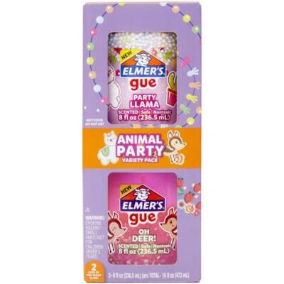 $42.89 • Buy Elmer's Pre-made Slime 2 Pack - Animal Party