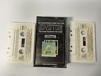 LED ZEPPELIN THE SONG REMAINS THE SAME DOUBLE CASSETTE TAPE Tested • $29.99