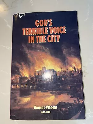 God's Terrible Voice In The City By Thomas Vincent Puritan Reformed Theology • $24.99