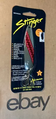 Michigan Stinger 3-3/4  Hammered Fishing Spoon Lures (Select One) NIP • $8.99