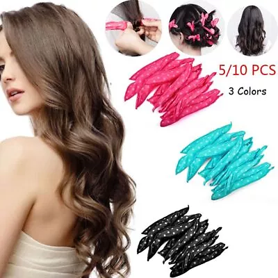 £5.64 • Buy Spiral Curls Magic Flexible Foam Sponge  Sleep Pillow Hair Curlers Hair Rollers