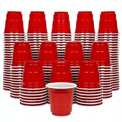 GoPong 2 Oz Plastic Shot Cups - Pack Of 200 Disposable Mini 2oz Party Cups  • $13.92