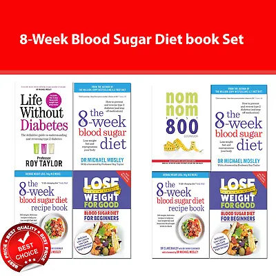 8-week Blood Sugar Diet Recipe Books Nom Nom Fast 800 Cookbook Variation Listing • £33.99