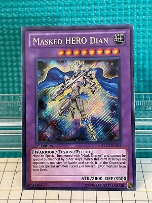 Yugioh - PRC1-EN019 Masked HERO Dian - 1st Edition / Limited Edition / Mint • $24.99