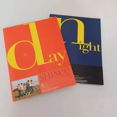 SHINee 1st Photobook Day & Night 2Types Books Set Jonghyun Onew Minho Key Taemin • $107.34