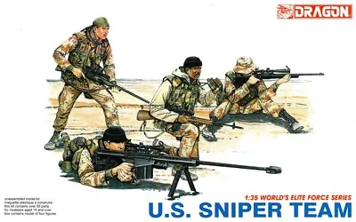 Dragon 1:35 US Sniper Team • $17.99