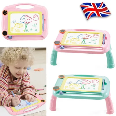 Magnetic Drawing Board For Kid Erasable Colorful Scribble Board Write Doodle Pad • £5.99