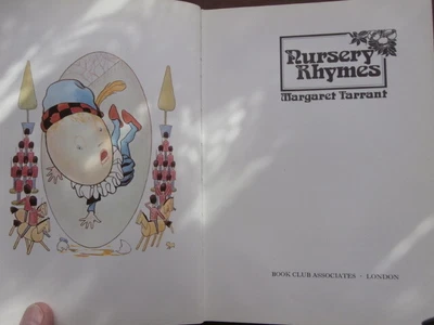 £3 • Buy HARDBACK BOOK - C. 1978 -  NURSERY RHYMES  - By MARGARET TARRANT - 98 Pages GOOD