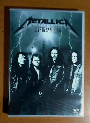 Metallica – Live In San Diego  DVD Br Edition • $15.99