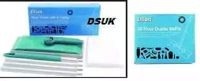 £3.45 • Buy New Floor Duster Mop Static With Refills Laminated Floor  Micro Fiber Mop Refils