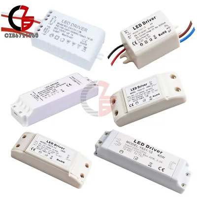 6W 10W 12W 18W 30W 40W LED Power Supply LED Driver Transformer DC 12V Light Bulb • $4.75