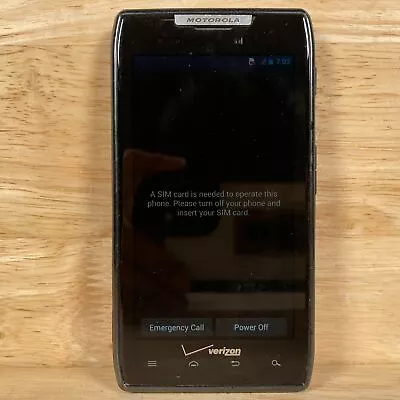 Motorola Droid Razr XT912 Black 4.3  LCD Display 16GB Verizon Android Smartphone • $19.50