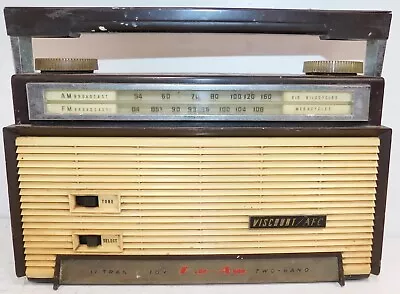 Viscount FM-1100 AM/FM Transistor Radio. Japan. Parts Set. • $15